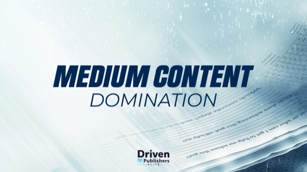 Medium Content Domination course